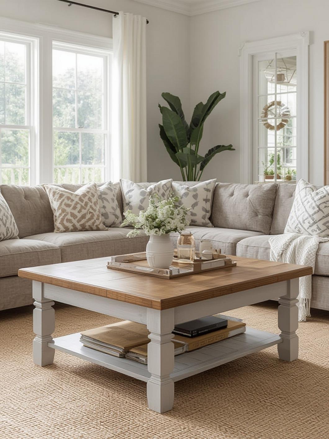 farmhouse coffee table