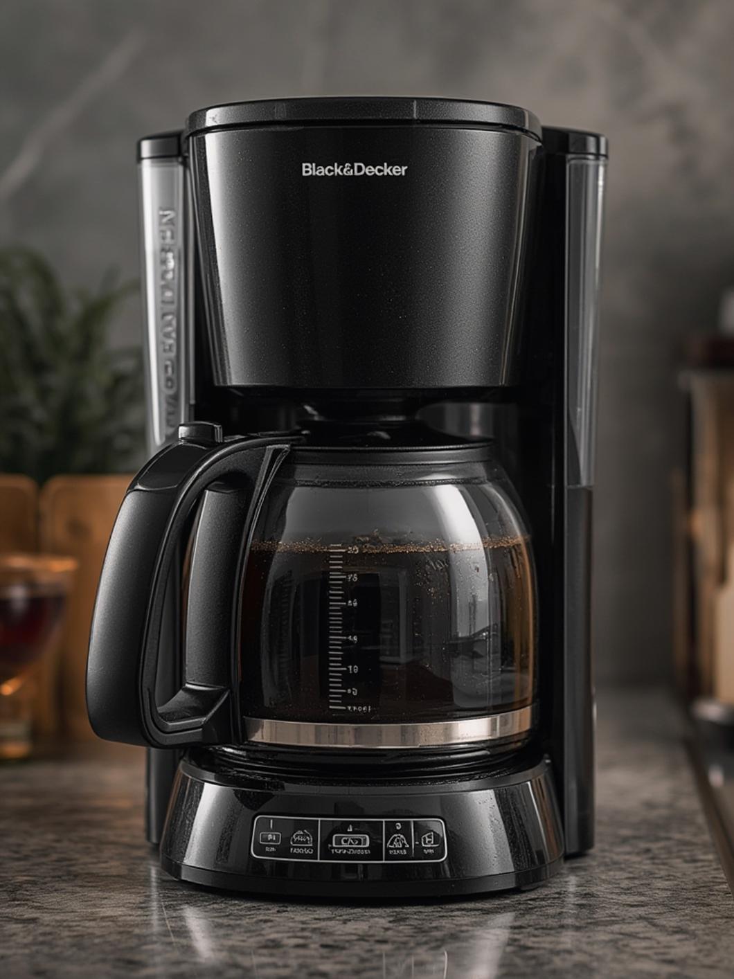 how to clean black and decker coffee maker