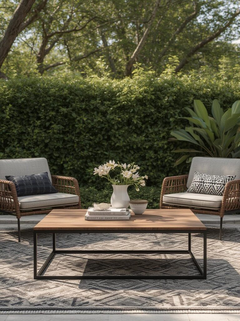 outdoor coffee table