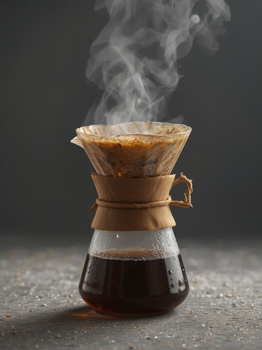 pour over coffee